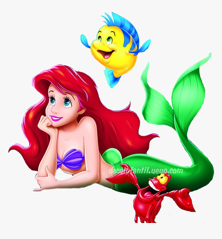 Little Mermaid Disney Png , Png Download - Ariel Little Mermaid Png, Transparent Png