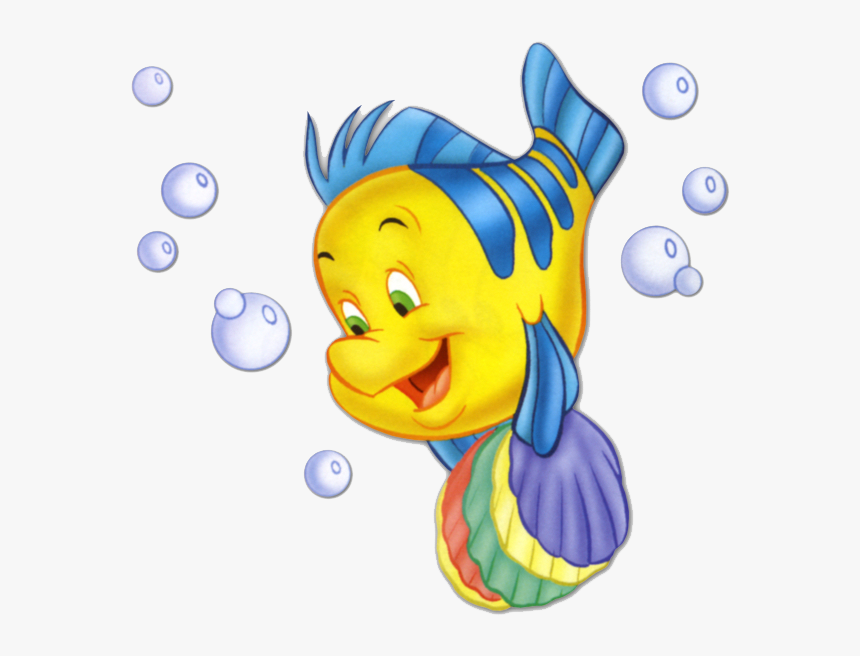 Little Mermaid Flounder Png, Transparent Png