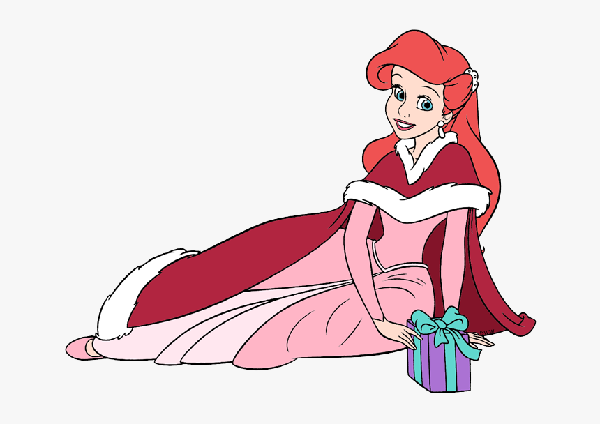 Little Mermaid Christmas , Png Download, Transparent Png