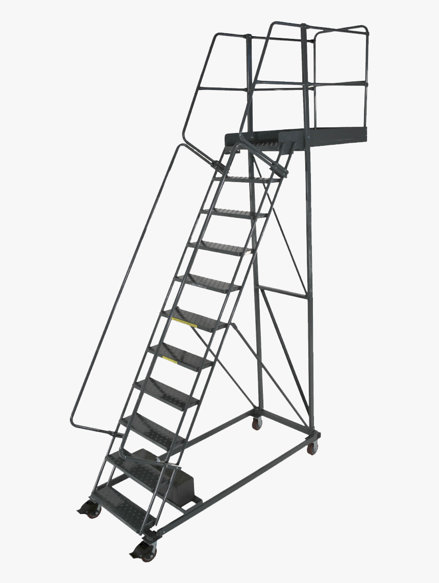 11 Step Cantilever Ladder - Cantilever Ladder, HD Png Download