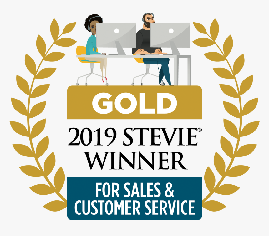 2019 Gold Stevie Winner, HD Png Download