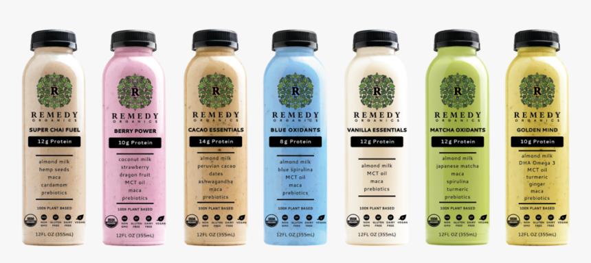 Remedy Main Page Line Up Straight Image 04 - Remedy Organics, HD Png Download