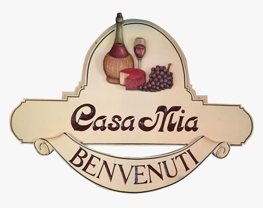Casa Mia Benvenuti - Sign, HD Png Download