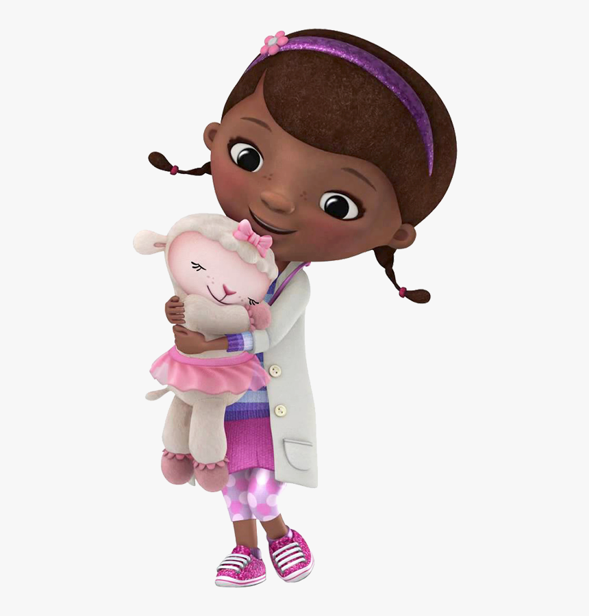 Disney Wonders Graphics Illustrations - Doc Mcstuffins Lambie Hug, HD Png Download