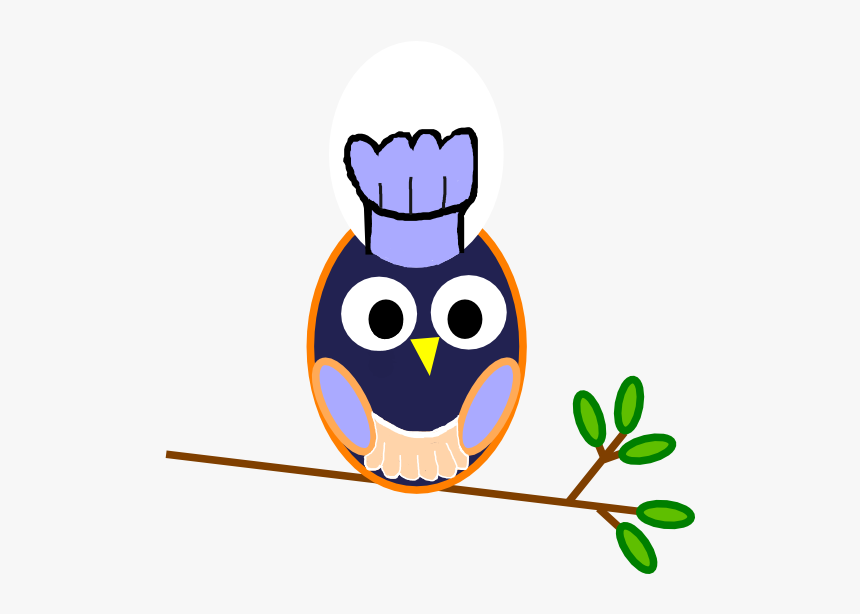 Blue Owl Svg Clip Arts - Cute Clipart For Powerpoint, HD Png Download