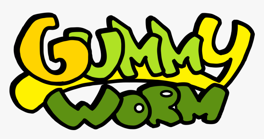 Gummy Worms Clipart , Transparent Cartoons - Gummy Worms Logo Png, Png Download