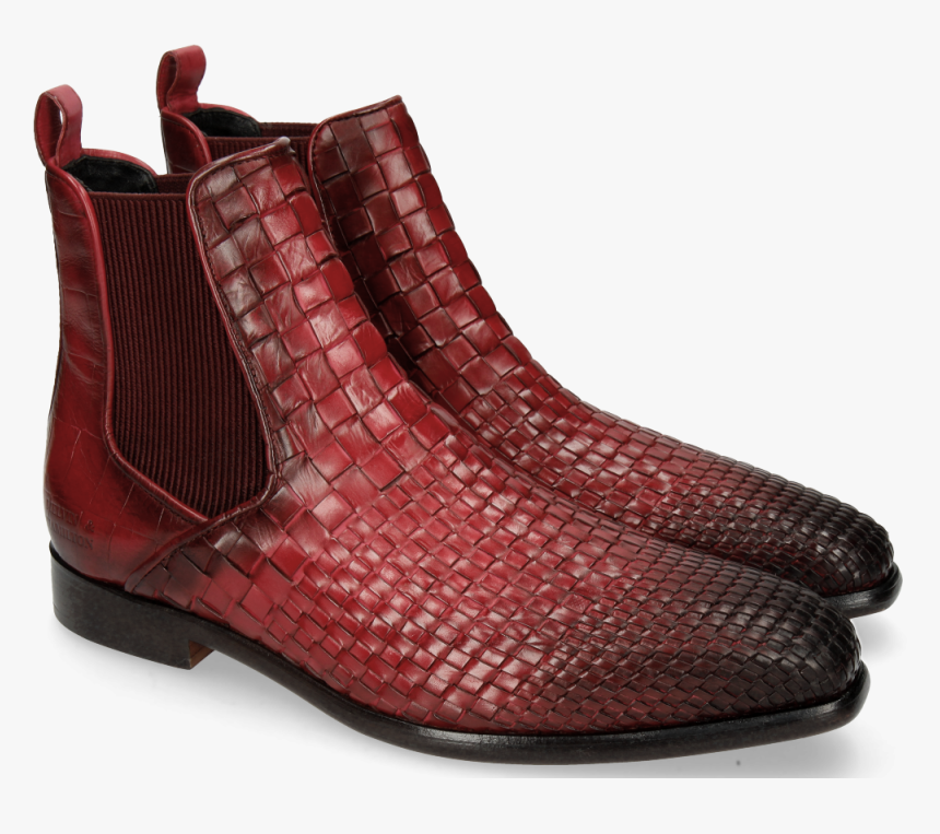 Ankle Boots Luke 2 Interlaced Turtle Burgundy, HD Png Download