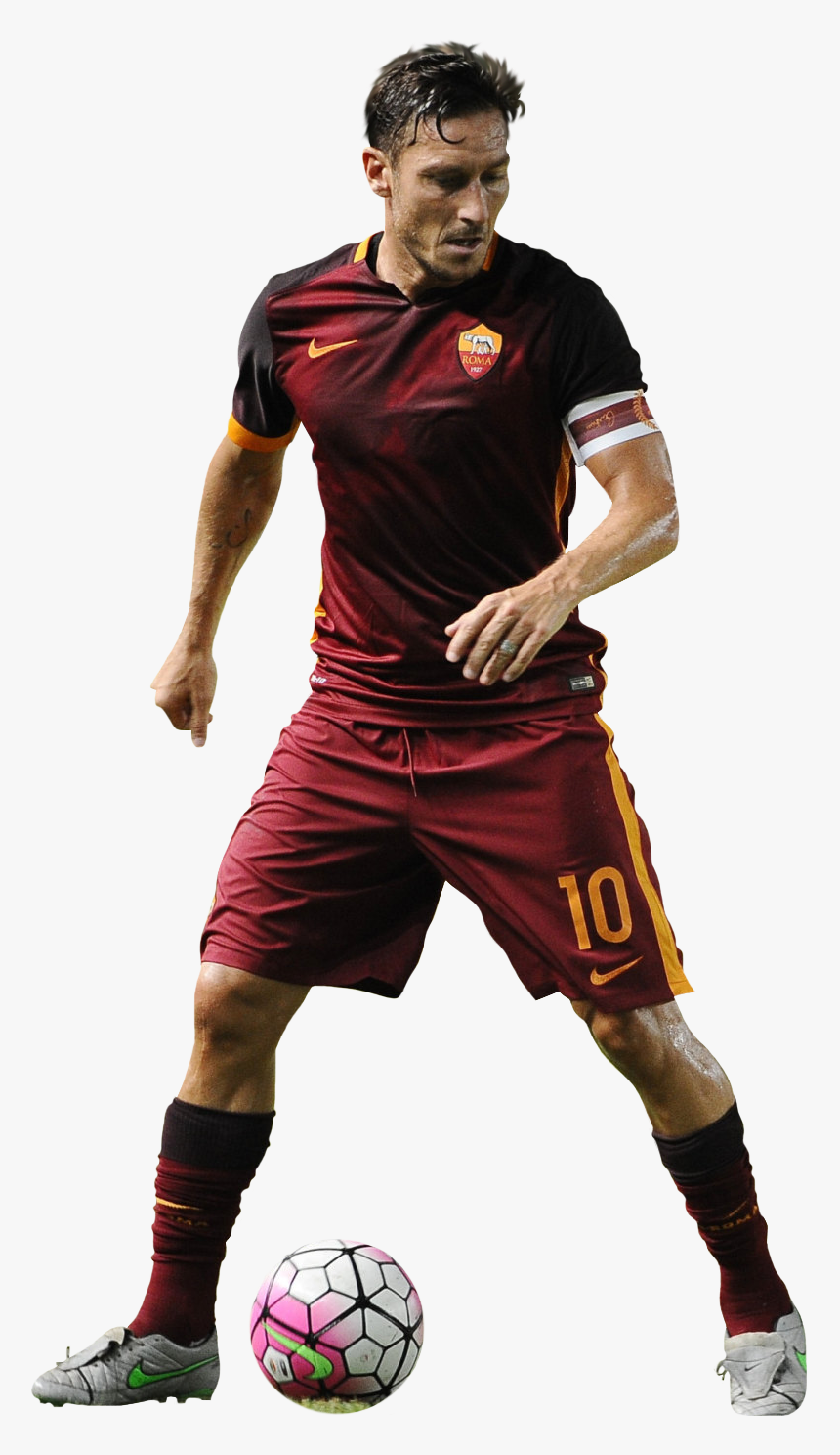 Roma Png Picture - Francesco Totti Roma Png, Transparent Png