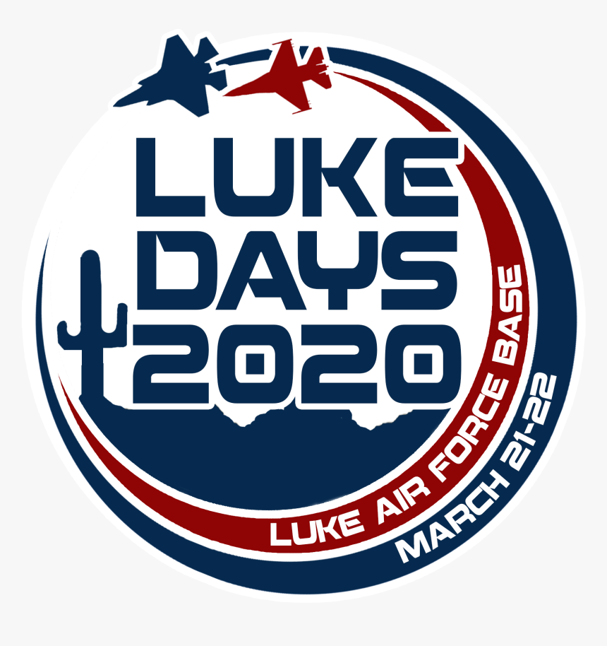 Luke Days 2020 Air Show Logo - Circle, HD Png Download
