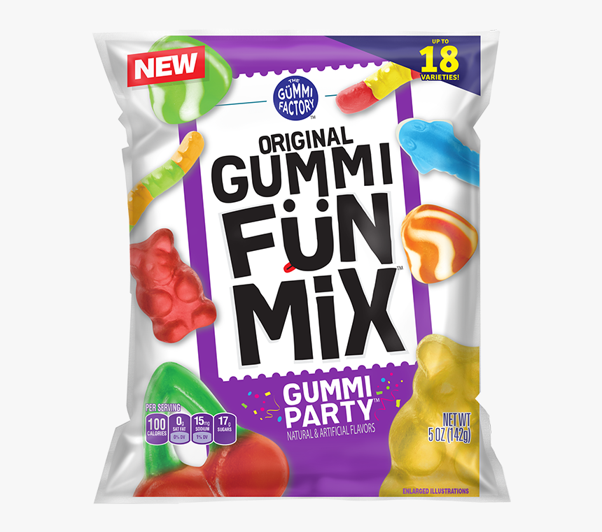 Product - Gummi Fun Mix Gummi Party, HD Png Download