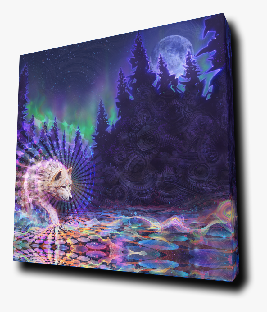 Transparent Purple Wolf Png - Simon Haiduk Art, Png Download