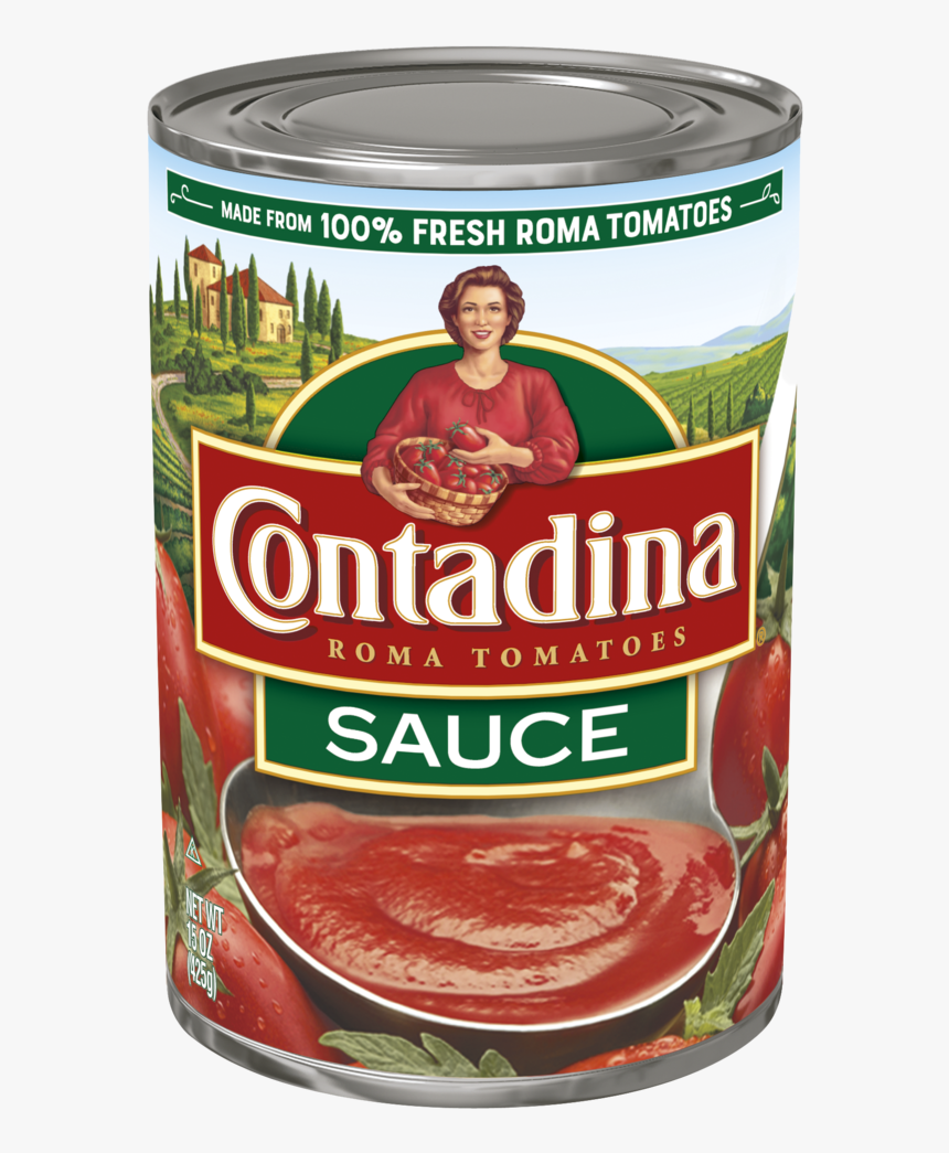 Tomato Sauce 15oz Can - Contadina Tomato Sauce, HD Png Download