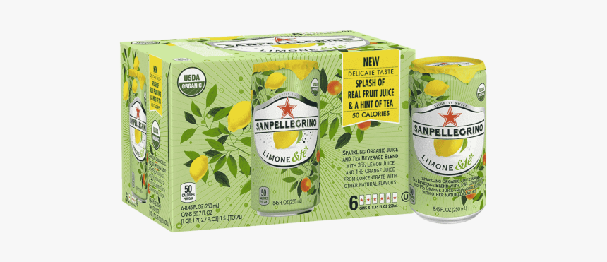 San Pellegrino Sparkling Limone, HD Png Download