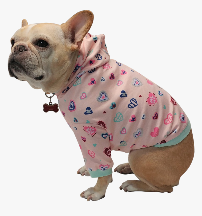 Sparkle Hearts Hoodie 
 Class Lazyload Lazyload Mirage - Dog Clothes, HD Png Download