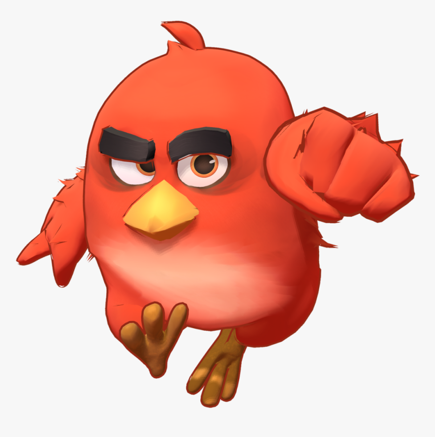 Angry Birds Art Real Life Red Red Angry Bird Png Transparent Png Transparent Png Image Pngitem