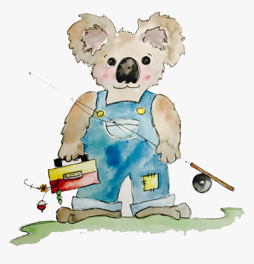 Numbers Drawing Koala - Drawing, HD Png Download