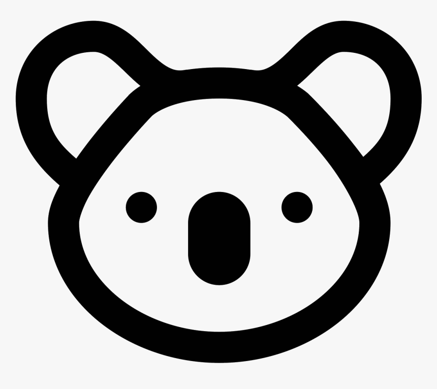 Koala Bear Clipart Tumblr Transparent - Koala Icon Png, Png Download