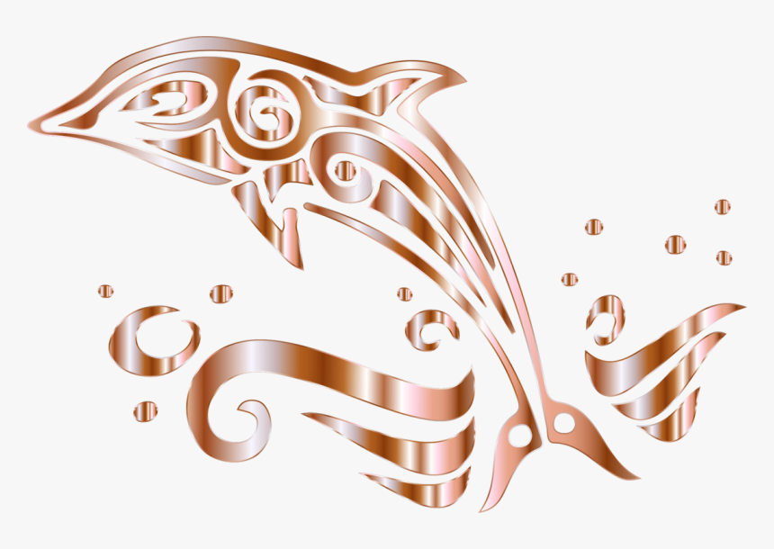 Ear,organ,text - Drawing Of Dolphin Creative, HD Png Download