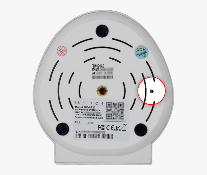 Reset Indoor Camera - Circle, HD Png Download