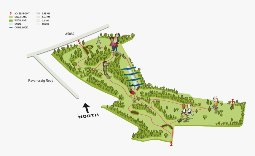 Transparent Field Png - Map, Png Download