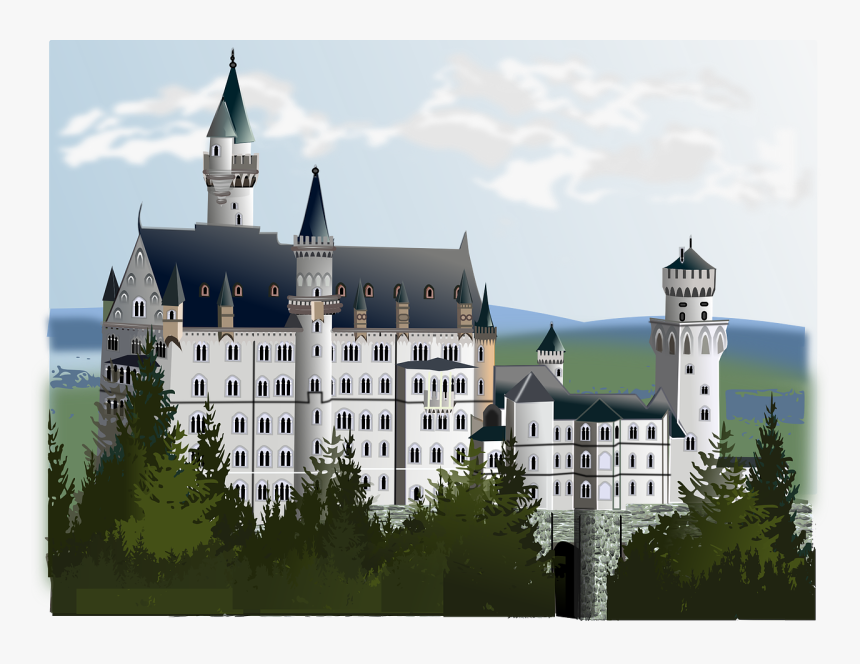 Neuschwanstein Castle, HD Png Download