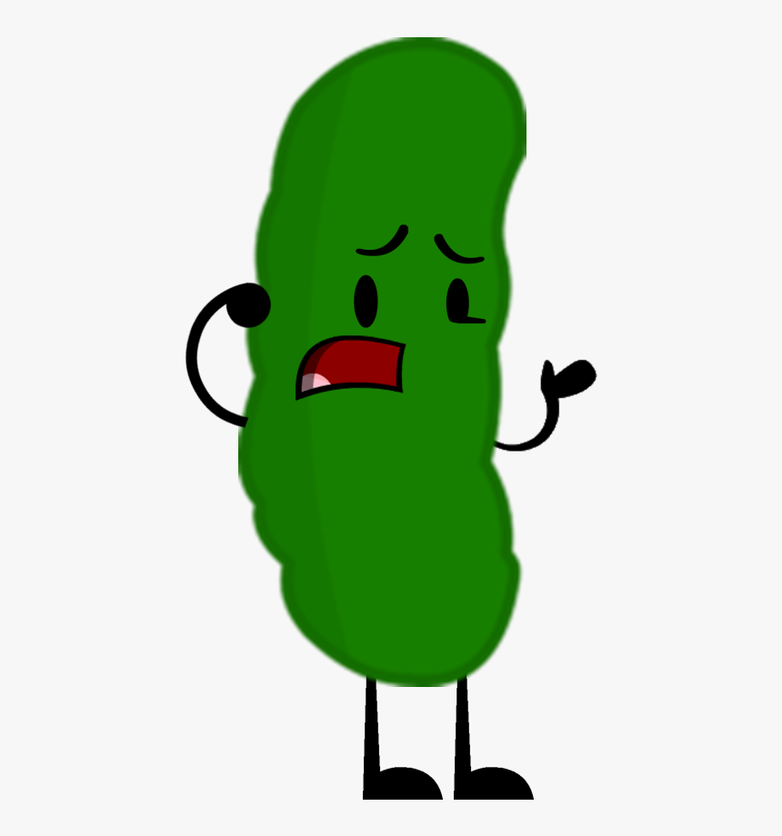 Battle For Dream Island Pickle , Png Download - Cartoon, Transparent Png