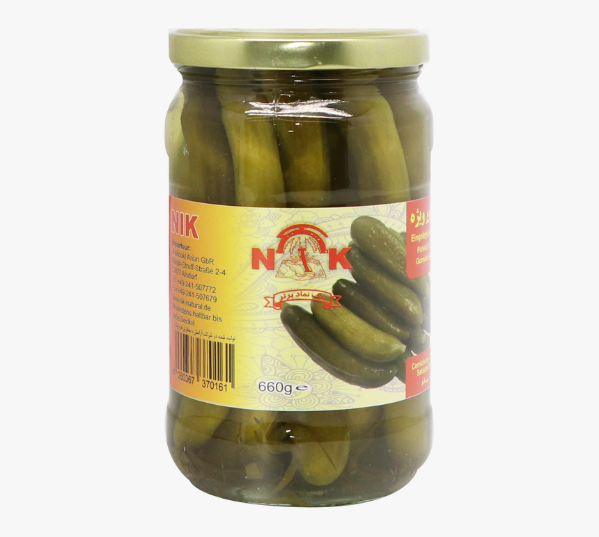 Nik Khiarshoor Vijeh - Pickles Cucumber, HD Png Download