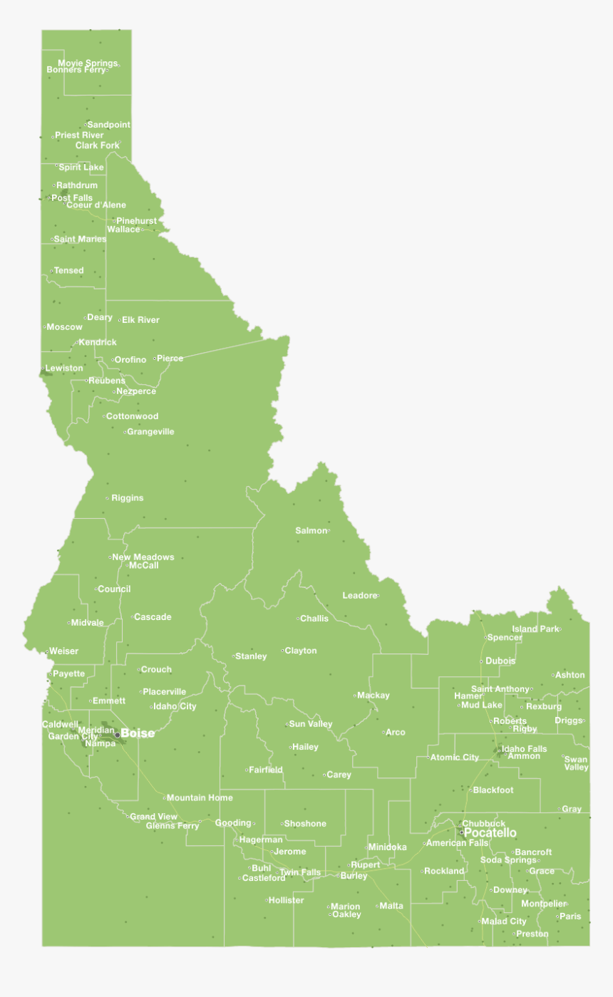 Idaho Wilks Brothers Idaho Map Hd Png Download Transparent Png Image Pngitem