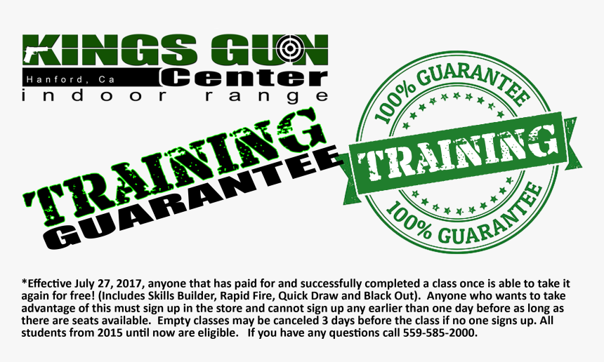 100 Guarantee Png, Transparent Png , Png Download - Kings Gun Center, Png Download