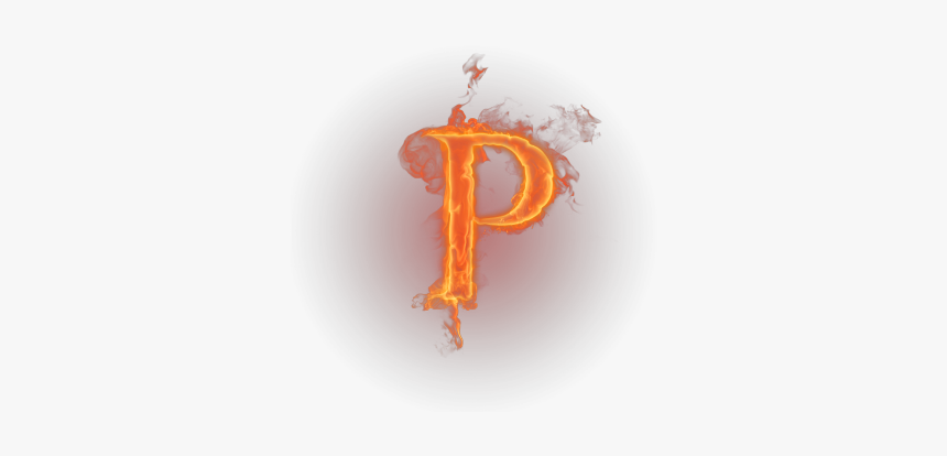 Английский Алфавит, Огненная Буква P, Огонь, Пламя, - Illustration, HD Png Download