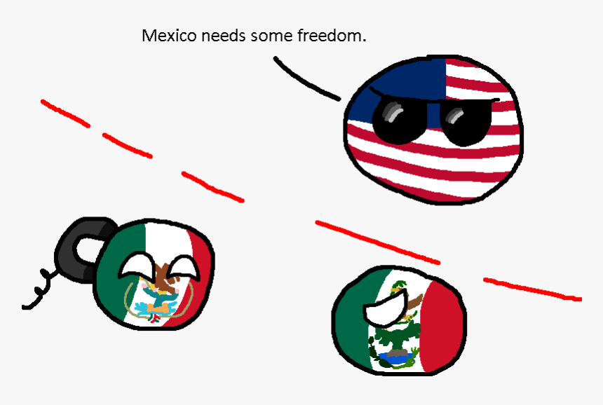 Transparent American Revolution Png - Mexico Countryball, Png Download