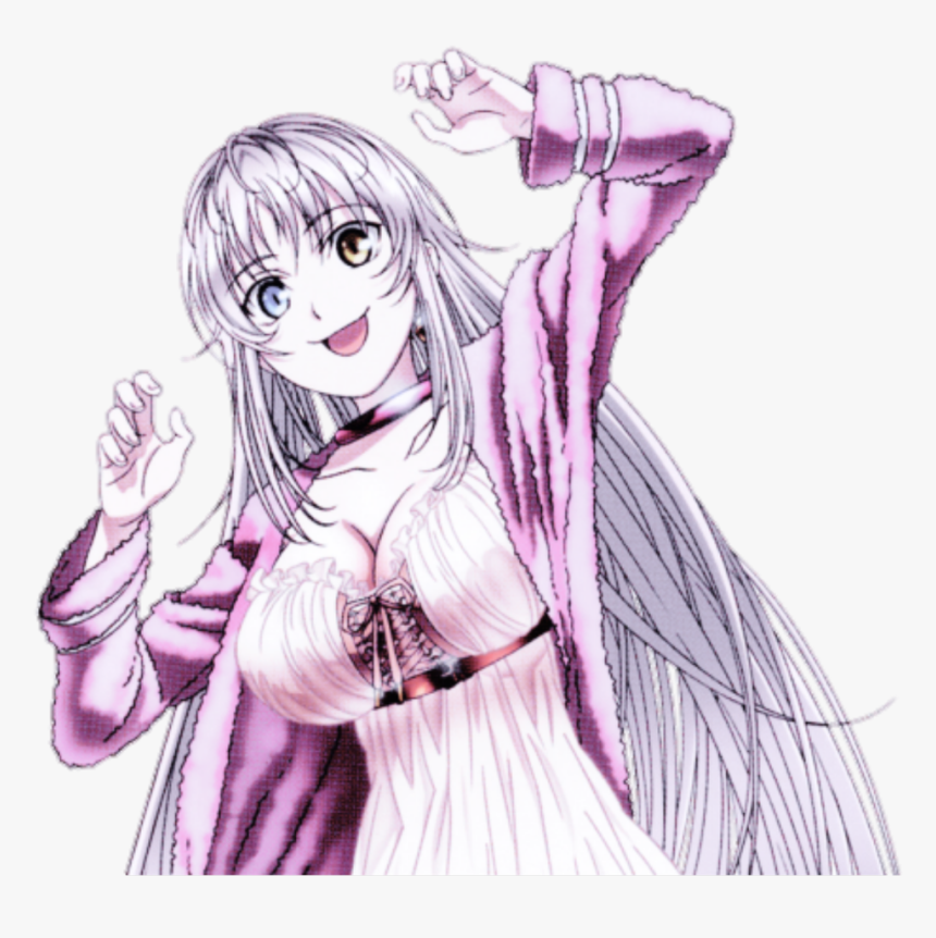 #dio Gil - Chica Albina Con Heterocromia, HD Png Download