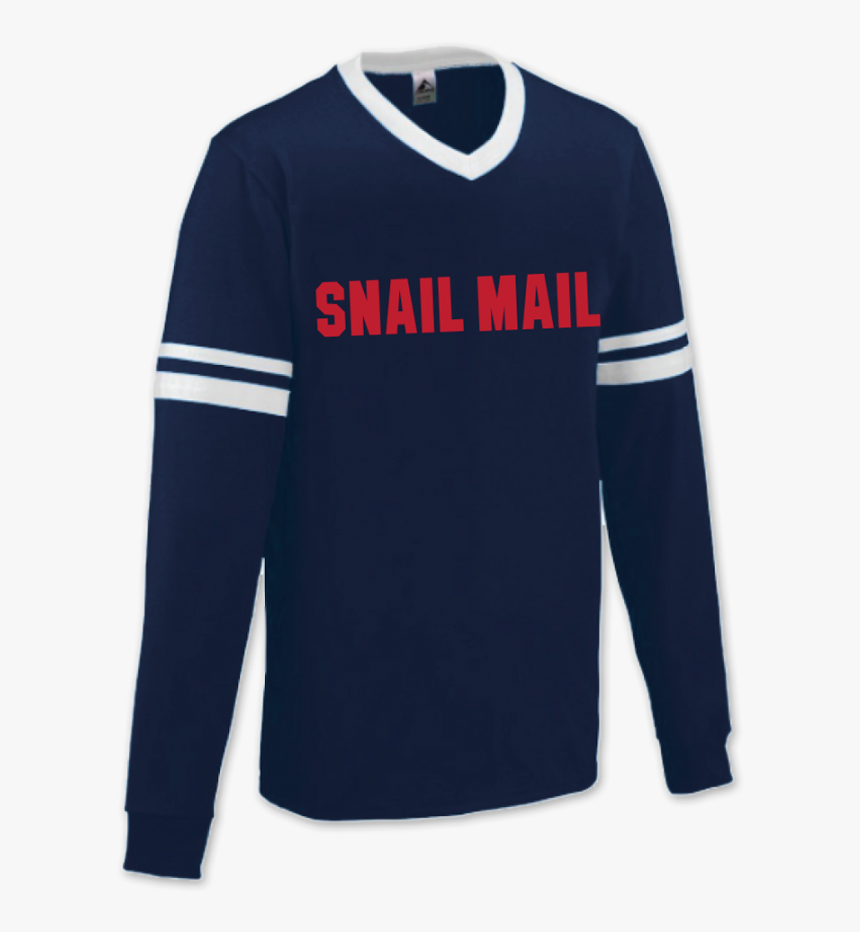 Snailmail Hockey T Shirt - Long-sleeved T-shirt, HD Png Download