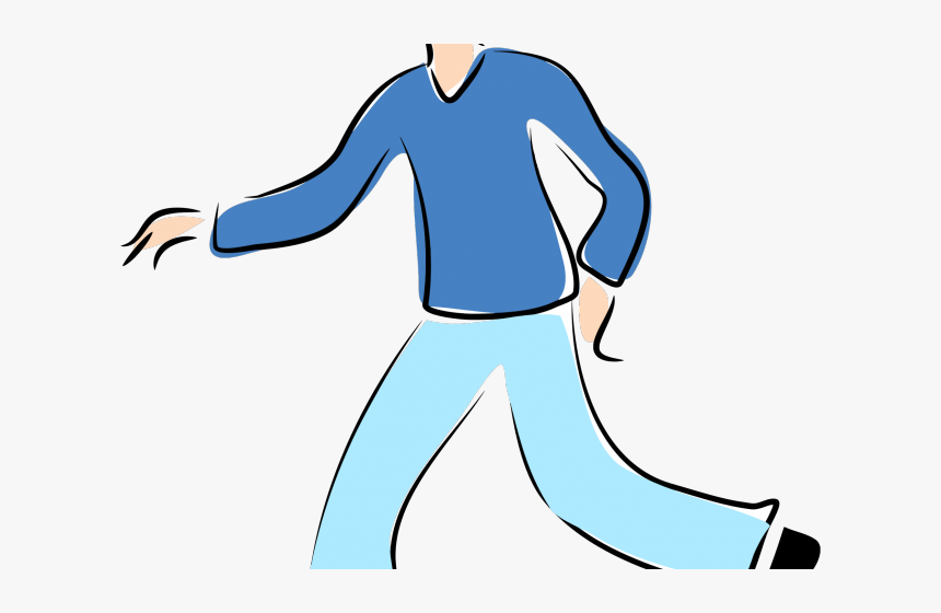 Walking Man Clip Art, HD Png Download