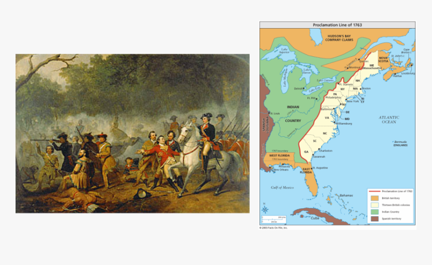 Picture - French And Indian War Proclamation Line Of 1763, HD Png Download