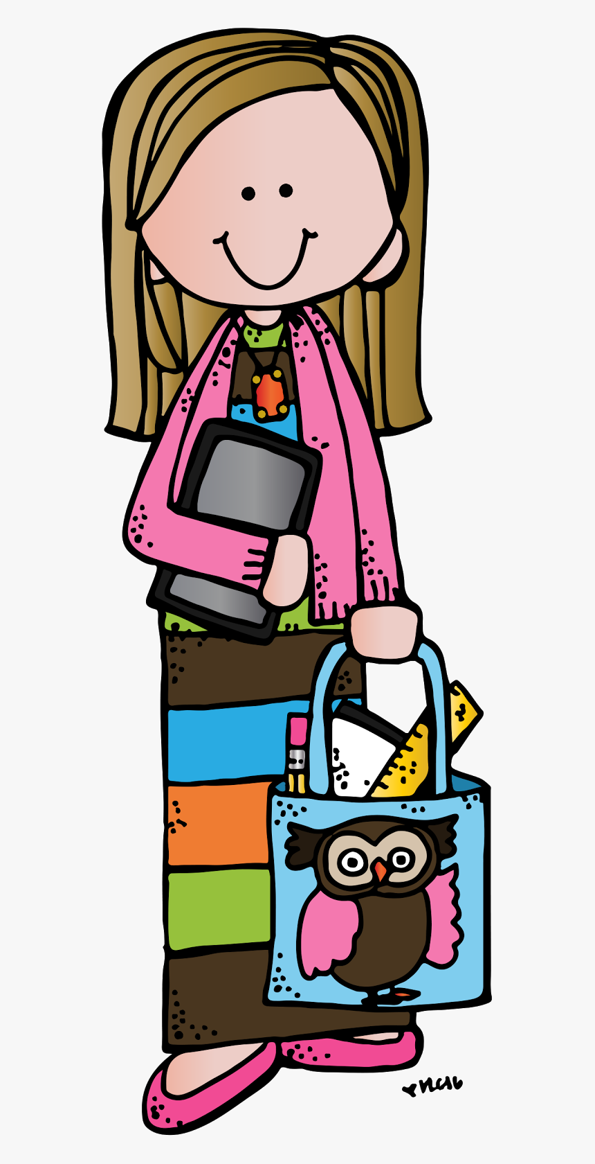 Thumb Image - Melonheadz Clipart Teacher, HD Png Download