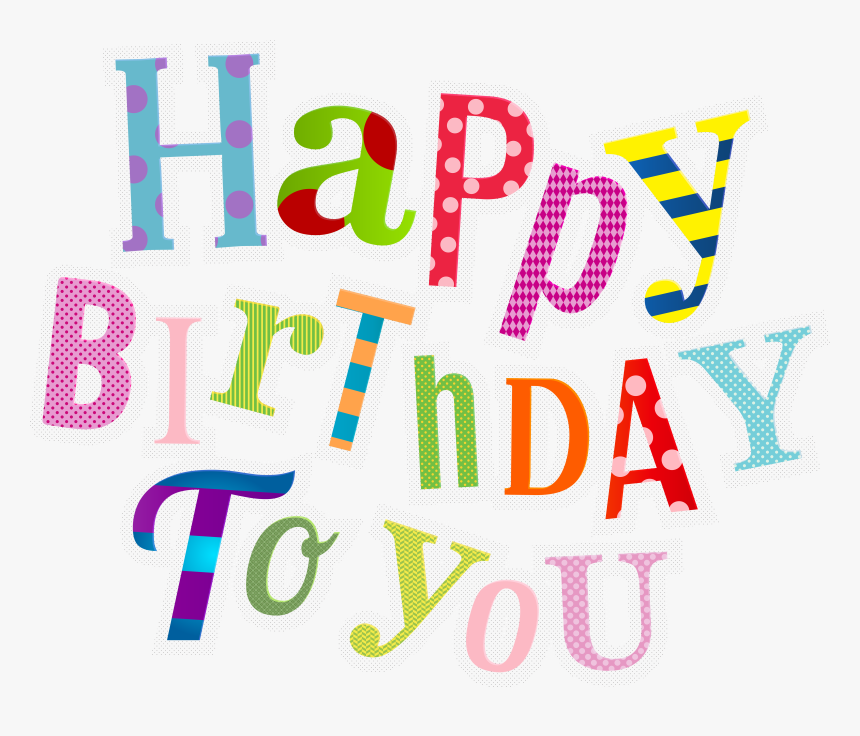 Happy Birthday Clipart Transparent, HD Png Download