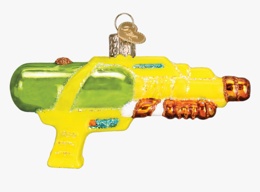 Squirt Gun Old World Christmas Ornament - Squirtgun Transparent, HD Png Download