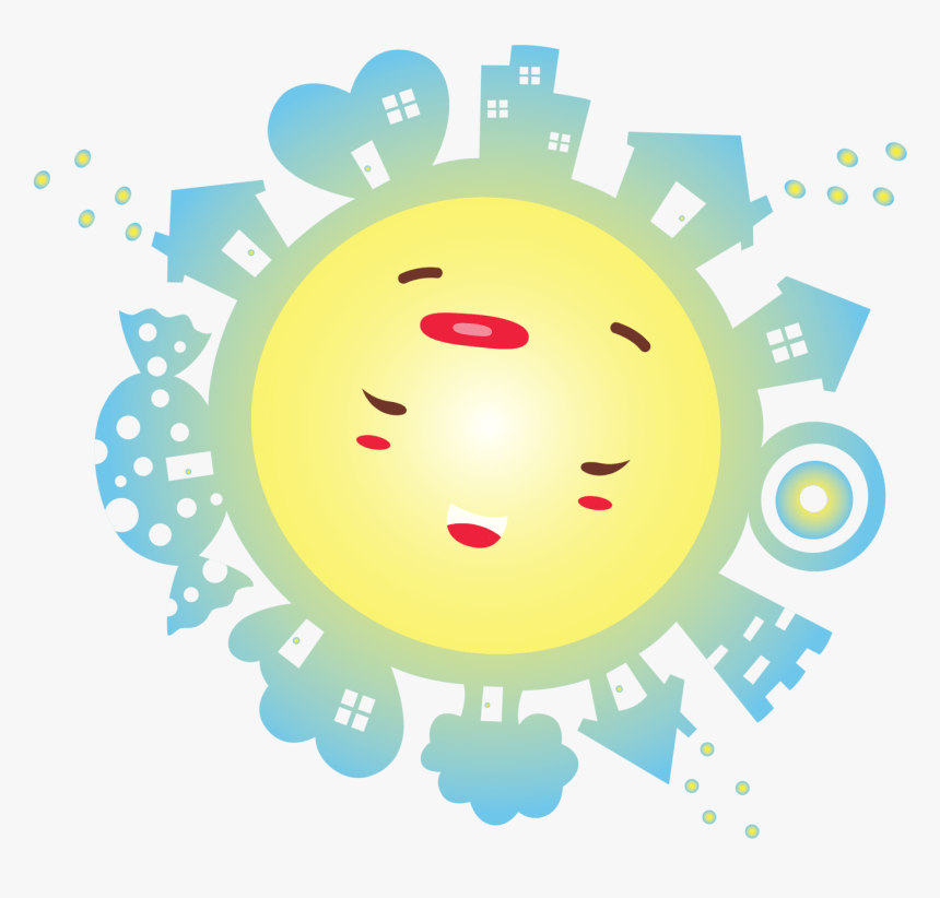 By Yenty Jap Fake Tattoo, City Sun - Circle, HD Png Download