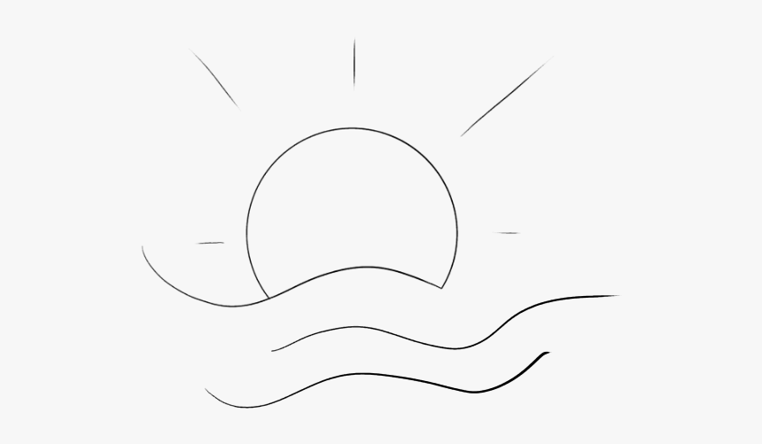 Sun Tattoo Sticker
•
•
•
• - Line Art, HD Png Download
