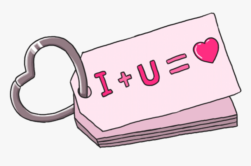 #colorful #memo #message #loveyou #love #heart #cute, HD Png Download