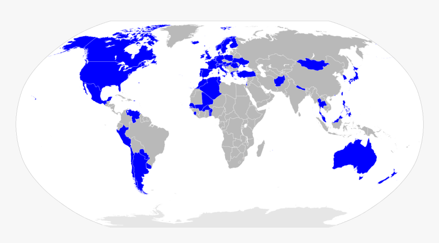 World Map First World Countries Hd Png Download Transparent Png Image Pngitem Map Of First World Countries