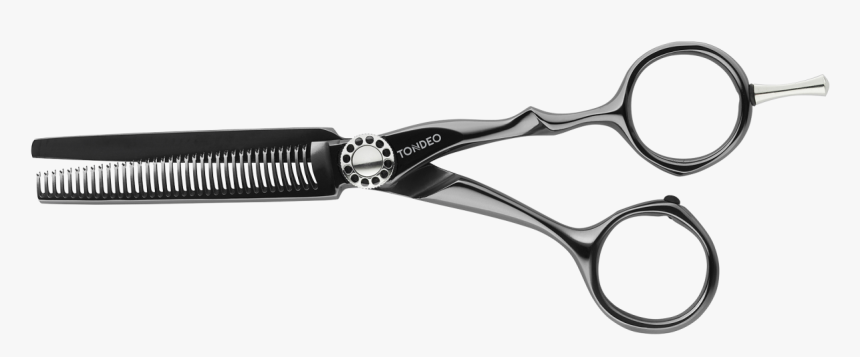 Hairdressing Scissors Mythos Black Wave - Metalworking Hand Tool, HD Png Download