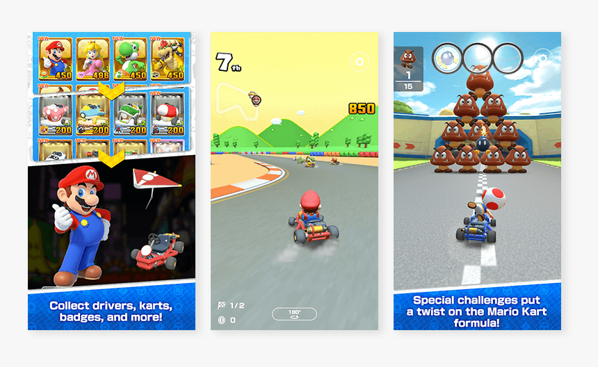 Best Mario Kart Tour Characters, HD Png Download