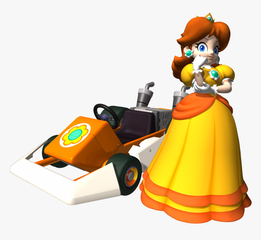 Daisy In Mario Kart, HD Png Download