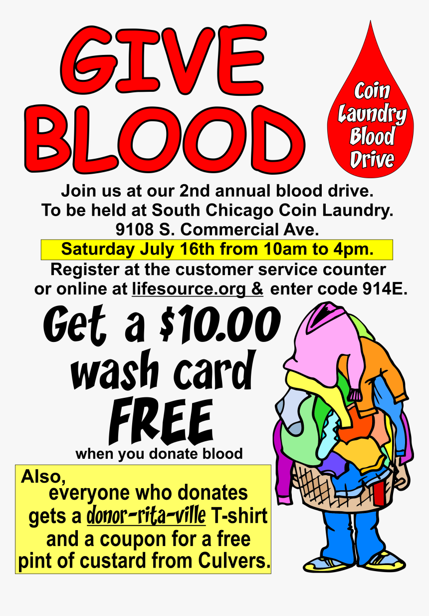 Blood Drive Ad 91st Fb, HD Png Download