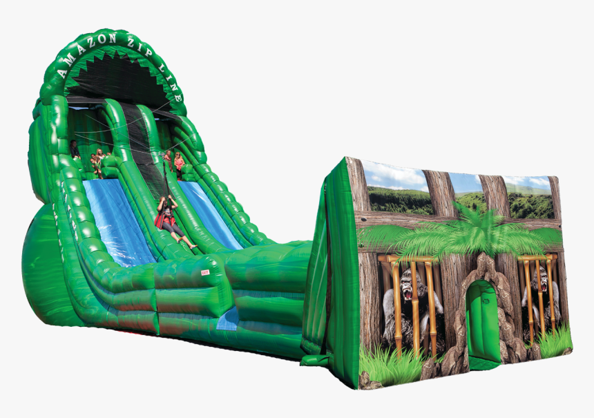 Amazon Inflatable Zipline - Inflatable Zip Line, HD Png Download