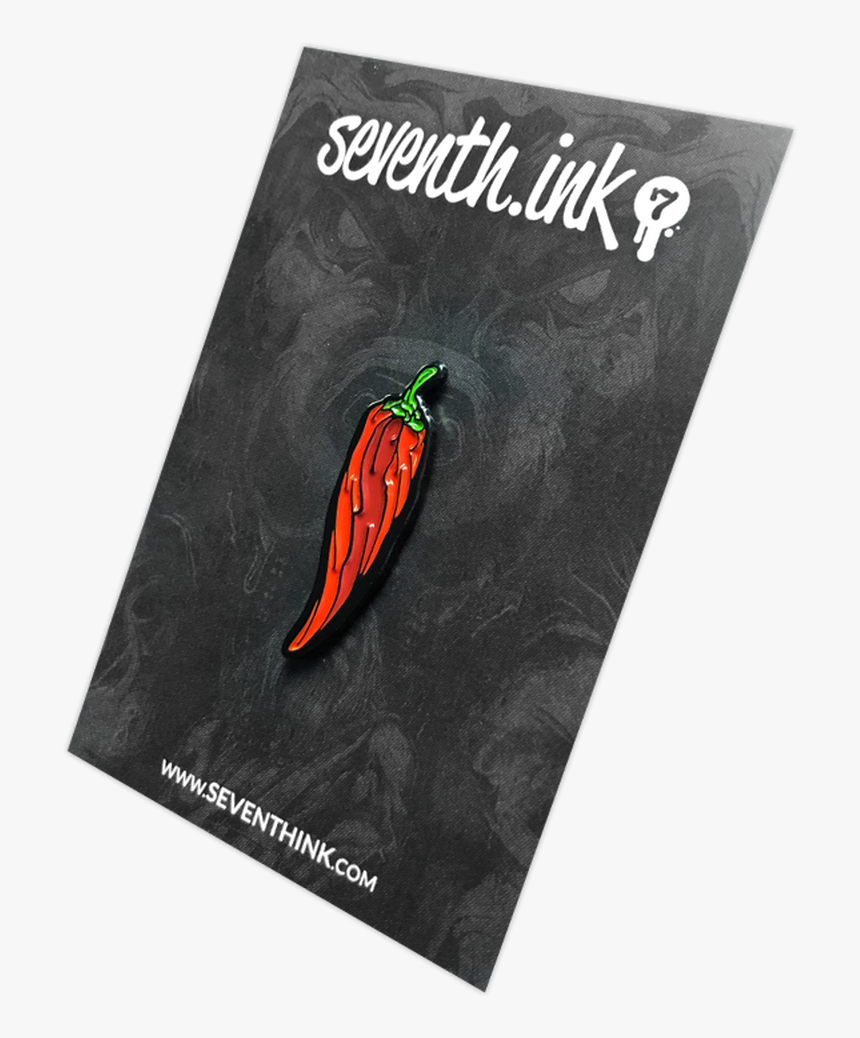 Red Pepper Enamel Pin By Seventh - Tabasco Pepper, HD Png Download