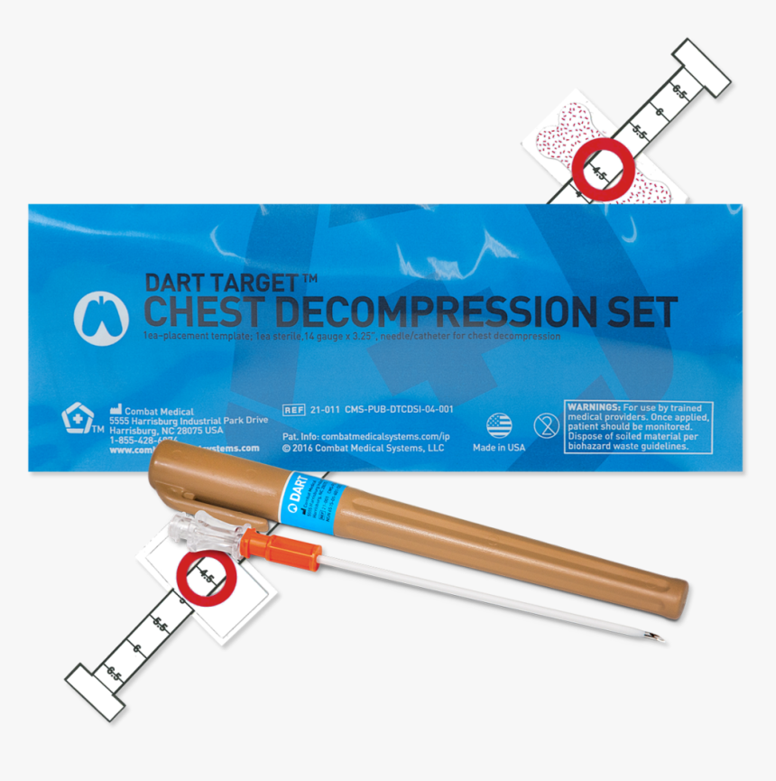 Chest Decompression Set - Marking Tools, HD Png Download