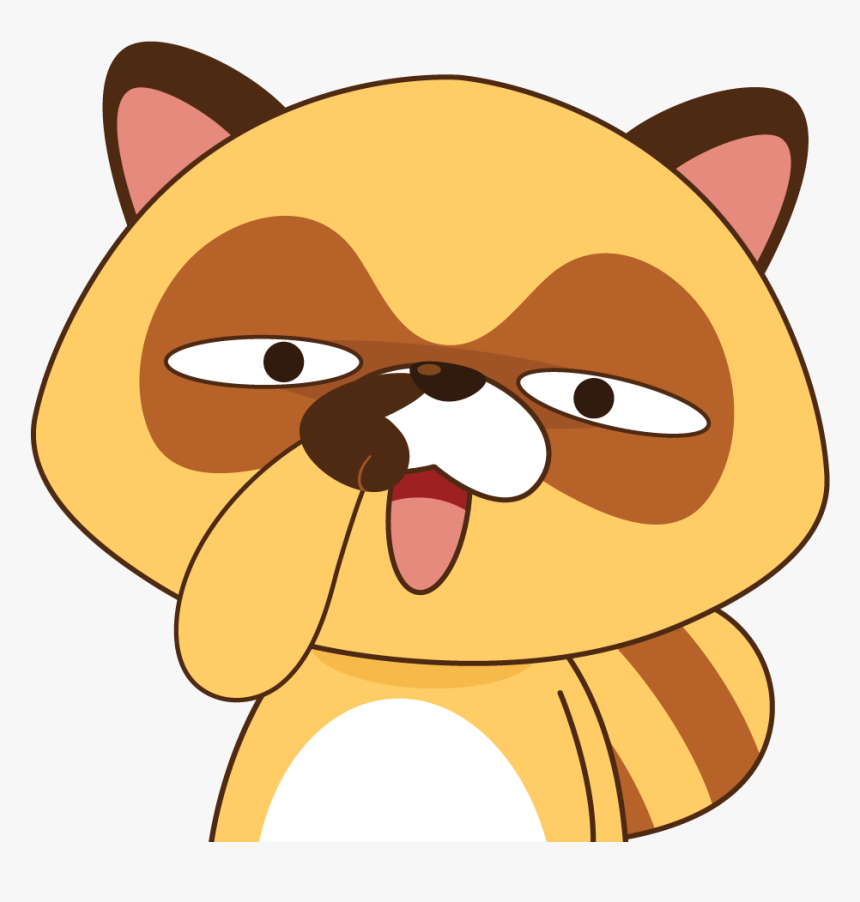 Rosco Raccoon Bbm Clipart , Png Download - Bbm Rosco Raccoon, Transparent Png